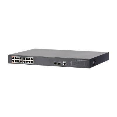 DAHUA DH-PFS4218-16GT-240 16-портовый гигабитный управляемый коммутатор с PoE, уровень L2 фото в интернет-магазине Business Service Group