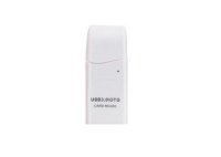 USB 3.0 Card Reader/W Mini SDXC/SD3.0/SDHC/microSD/T-Flash (CR-018W), поддержка OTG,  microUSB, белый