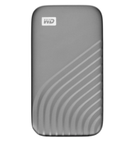 Накопитель SSD WD USB-C 500Gb WDBAGF5000AGY-WESN My Passport 1.8" серый