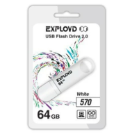USB-флеш-накопитель EXPLOYD 570 64GB белый