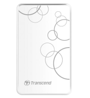 Transcend Portable HDD 1Tb StoreJet TS1TSJ25A3W {USB 3.0, 2.5", white}