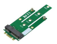ORIENT C293S, Переходник SSD NGFF(M.2) - mSATA, для подключения mSATA диска к разъему NGFF (30293)