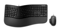 Microsoft Клавиатура + мышь Ergonomic Keyboard Kili & Mouse LionRock клав:черный мышь:черный USB