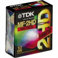 Дискеты TDK MF-2HD MS-DOS 10шт