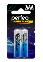 Perfeo LR03/2BL mini  Super Alkaline (2 шт. в уп-ке)