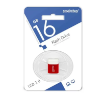 Smartbuy USB Drive 16GB LARA Red SB16GBLARA-R