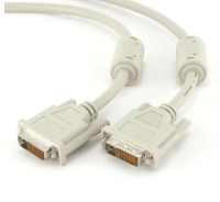 Кабель DVI-D dual link Gembird, 3.0м, 25M/25M, экран, феррит.кольца, пакет [CC-DVI2-10)
