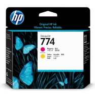 Картридж струйный HP 774 P2V99A пурпурный/желтый (775мл) для HP DJ Z6810