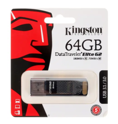 Kingston USB Drive 64Gb DTEG2/64GB {USB3.0} фото в интернет-магазине Business Service Group