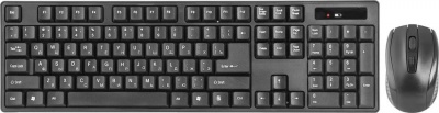 Defender Клавиатура + мышь C-915 RU  Black USB [45915] {Беспроводной набор, полноразмерный} фото в интернет-магазине Business Service Group
