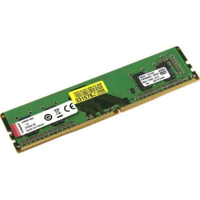 Оперативная память Kingston ValueRAM DDR4 DIMM 4 Гб PC4-19200 (KVR24N17S6 / 4) фото в интернет-магазине Business Service Group
