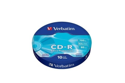 Verbatim  Диски CD-R  10шт. 52x 700Mb, Shrink (43725) фото в интернет-магазине Business Service Group