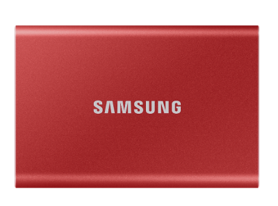 Накопитель SSD Samsung 1TB T7 Touch, USB Type-C, R/W 1000/1050MB/s, Red [MU-PC1T0R/WW] фото в интернет-магазине Business Service Group