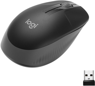 910-005905 Logitech Wireless Mouse M190 CHARCOAL фото в интернет-магазине Business Service Group