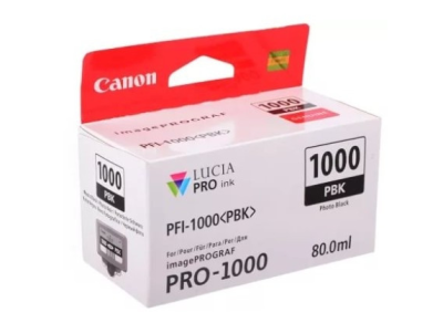 Картридж струйный Canon PFI-1000 PBK 0546C001 фото черный для Canon Pixma MG5740/MG6840/MG7740 фото в интернет-магазине Business Service Group