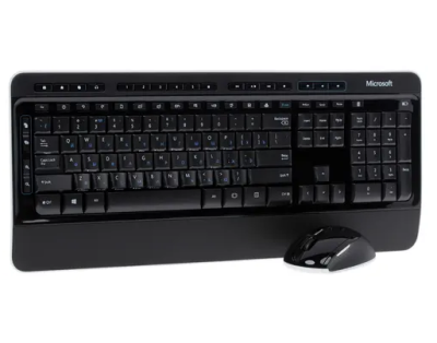 Microsoft Клавиатура + мышь Wireless Desktop 3050 Keyboard mouse Balck USB (PP3-00018) фото в интернет-магазине Business Service Group