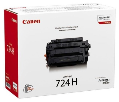 Canon Cartridge 724H  3482B002 Тонер картридж  для LBP6750Dn (12500 стр) (GR) фото в интернет-магазине Business Service Group
