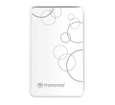 Transcend Portable HDD 2Tb StoreJet TS2TSJ25A3W {USB 3.0, 2.5", white} фото в интернет-магазине Business Service Group