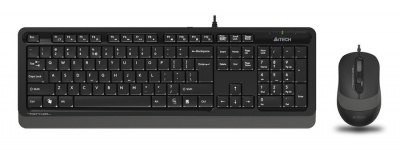 Клавиатура + мышь A4Tech Fstyler F1010 клав:черный/серый мышь:черный/серый USB Multimedia фото в интернет-магазине Business Service Group