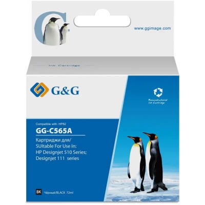 Картридж струйный G&G GG-C565A черный (72мл) для HP DJ 510 фото в интернет-магазине Business Service Group