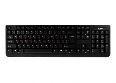Клавиатура SVEN Comfort 2200 Wireless USB черная фото в интернет-магазине Business Service Group