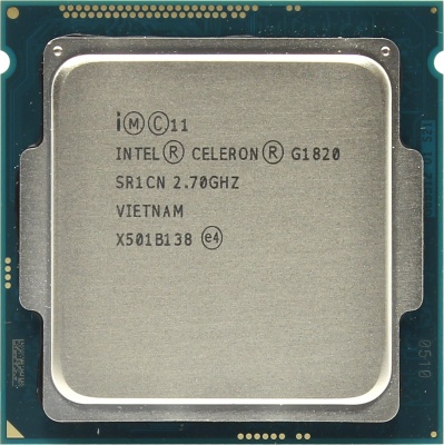 Процессор. Intel Celeron G1820 Haswell OEM {2.7ГГц, 2МБ, Socket1150} б\у фото в интернет-магазине Business Service Group