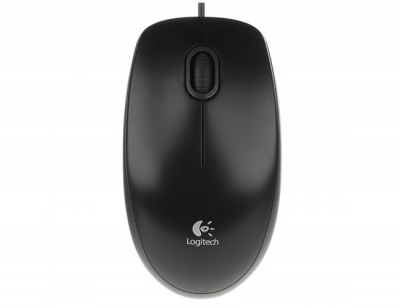 910-003357 Logitech Mouse B100 Black USB OEM фото в интернет-магазине Business Service Group