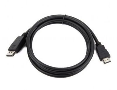 Cablexpert Кабель DisplayPort-HDMI, 7.5м, 20M/19M, черный, экран, пакет (CC-DP-HDMI-7.5M) фото в интернет-магазине Business Service Group