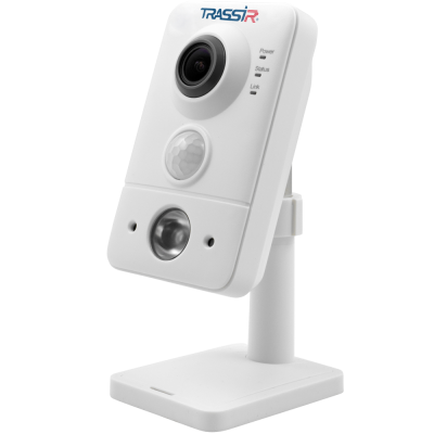 TRASSIR TR-D7121IR1W v2 2.8 Компактная Wi-Fi 2MP IP-камера с ИК-подсветкой. 1/2.9'' CMOS матрица, 0.005 Лк (F1.8) / 0 Лк (F1.8; ИК вкл.), объектив 2.8 мм фото в интернет-магазине Business Service Group