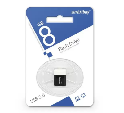 Smartbuy USB Drive 8GB LARA Black SB8GBLara-K фото в интернет-магазине Business Service Group
