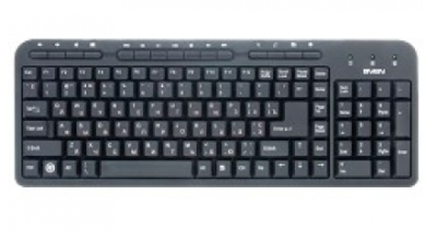 Клавиатура Sven Standard 309M USB чёрная (119 кл.) фото в интернет-магазине Business Service Group