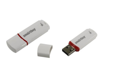 Smartbuy USB Drive 16Gb Crown White SB16GBCRW-W фото в интернет-магазине Business Service Group