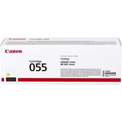Canon Cartridge 055 HY 3017C002  Тонер-картридж для Canon MF746Cx/MF744Cdw (5 900 стр.)  жёлтый (GR) фото в интернет-магазине Business Service Group