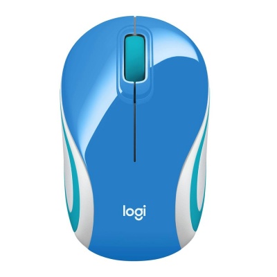910-002733  Logitech M187 Wireless Mini Mouse - BLUE - 2.4GHZ - EMEA фото в интернет-магазине Business Service Group