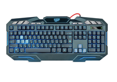 Defender Клавиатура Doom Keeper GK-100DL RU [45100] {Игровая клавиатура, 3-х цветная,19 Anti-Ghost} фото в интернет-магазине Business Service Group