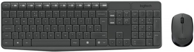 920-007948 Logitech Клавиатура + мышь MK235 GREY USB фото в интернет-магазине Business Service Group