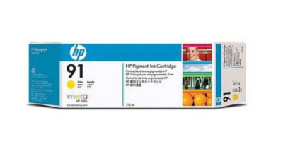 C9469A HP картридж  91  Pigment (775 мл) Yellow для DJ Z6100 фото в интернет-магазине Business Service Group
