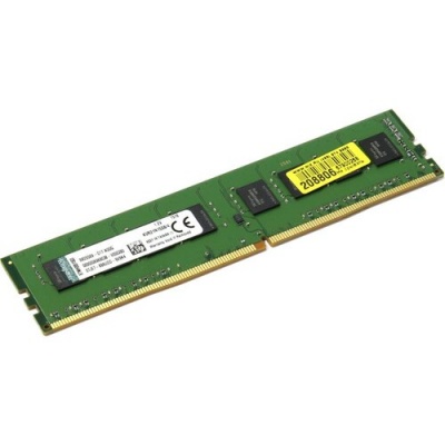 Оперативная память Kingston ValueRAM DDR4 DIMM 4 Гб PC4-17000 (KVR21N15S8 / 4) фото в интернет-магазине Business Service Group