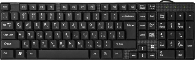 Defender Клавиатура  Accent SB-720 Black USB [45720] {Проводная, черная} фото в интернет-магазине Business Service Group