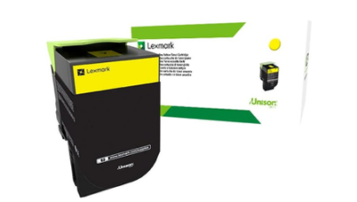 Картридж Lexmark 80C8HYE с тонером высокой ёмкости для CX310/410/510, жёлтый, Corporate (3K) фото в интернет-магазине Business Service Group