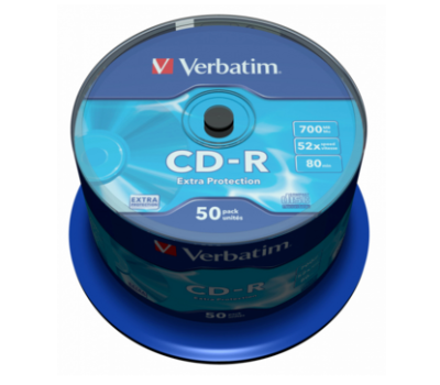 Verbatim  Диски CD-R  50 шт. 48/52-x 700Mb, Cake Box  (43351) фото в интернет-магазине Business Service Group