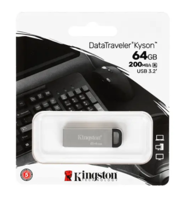 Kingston USB Drive 64GB USB 3.2 DTKN/64GB фото в интернет-магазине Business Service Group